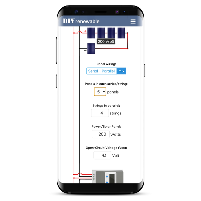 Solar Charge Controller Calculator